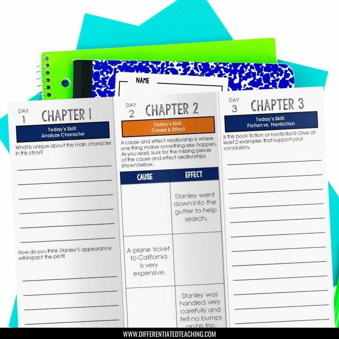 Flat Stanley: His Original Adventure Novel Study - Differentiated Teaching with Rebecca Davies