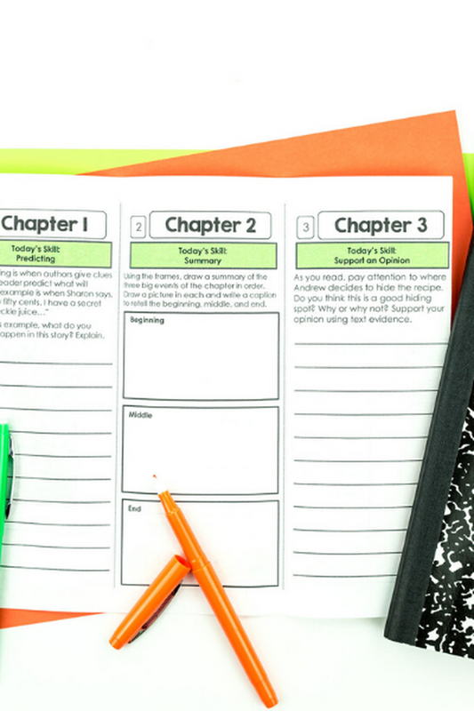Freckle Juice Novel Study - Differentiated Teaching with Rebecca Davies