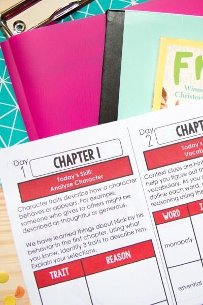 Frindle Novel Study - Differentiated Teaching with Rebecca Davies