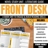 Front Desk Novel Study Unit - Differentiated Teaching with Rebecca Davies