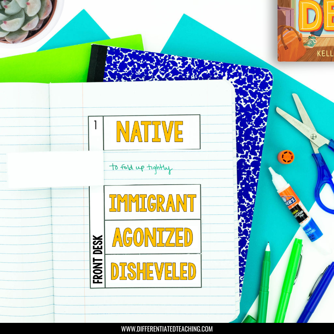 Front Desk Novel Study Unit - Differentiated Teaching with Rebecca Davies