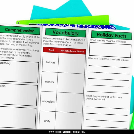 Horrible Harry & the Holidaze Novel Study - Differentiated Teaching with Rebecca Davies