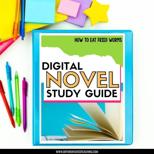 How to Eat Fried Worms Novel Study - Differentiated Teaching with Rebecca Davies