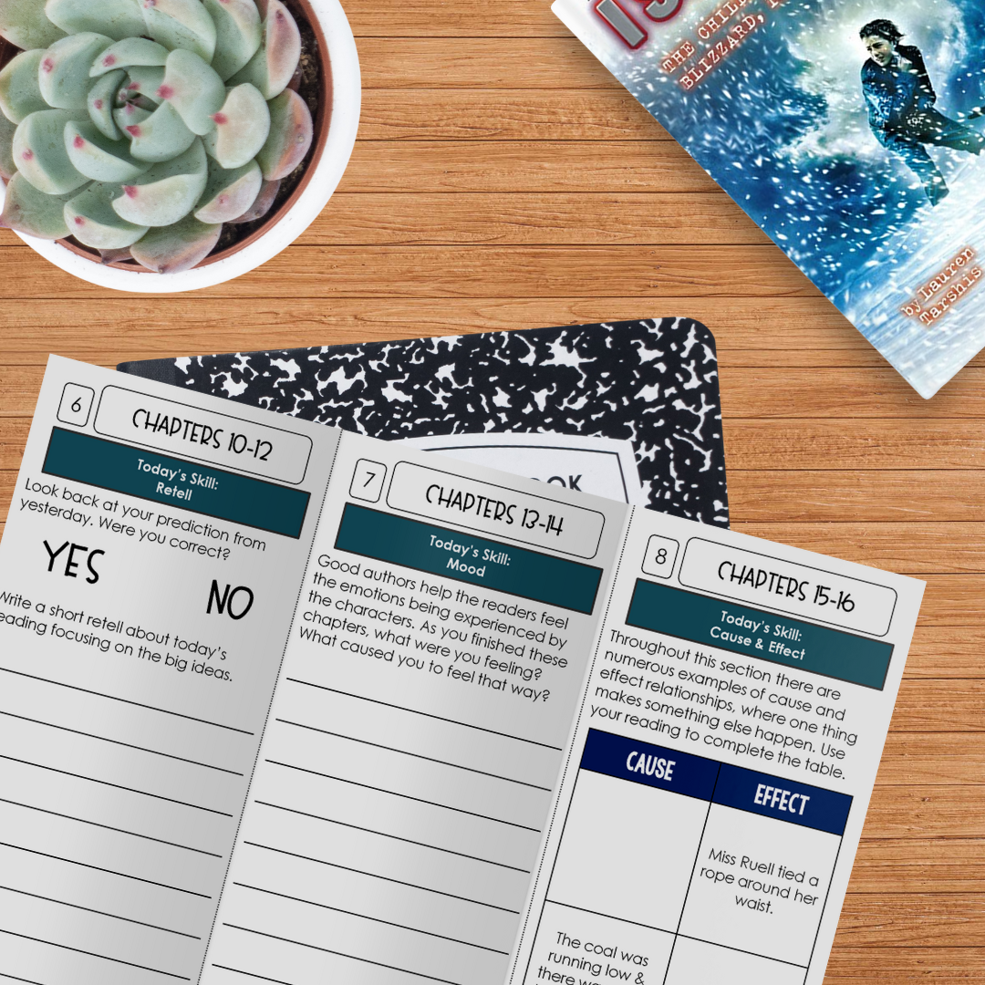 I Survived the Children's Blizzard of 1888 Novel Study - Differentiated Teaching with Rebecca Davies