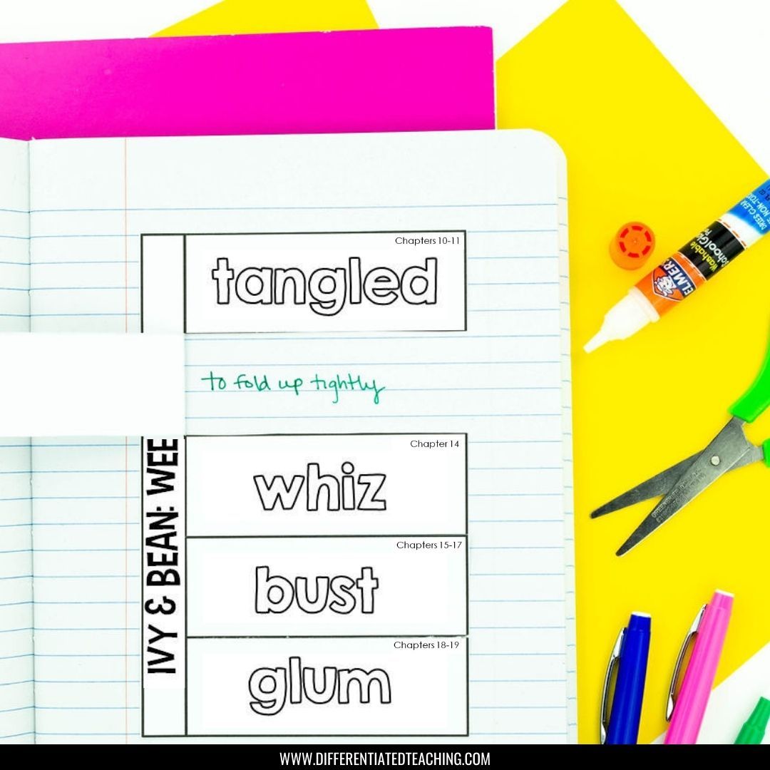 Ivy + Bean Novel Study | Ivy and Bean #1 - Differentiated Teaching with Rebecca Davies