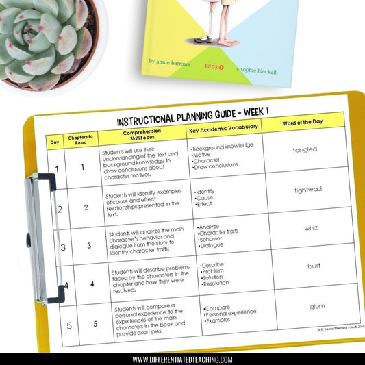 Ivy + Bean Novel Study | Ivy and Bean #1 - Differentiated Teaching with Rebecca Davies