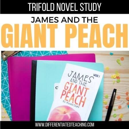 James & the Giant Peach Novel Study - Differentiated Teaching with Rebecca Davies