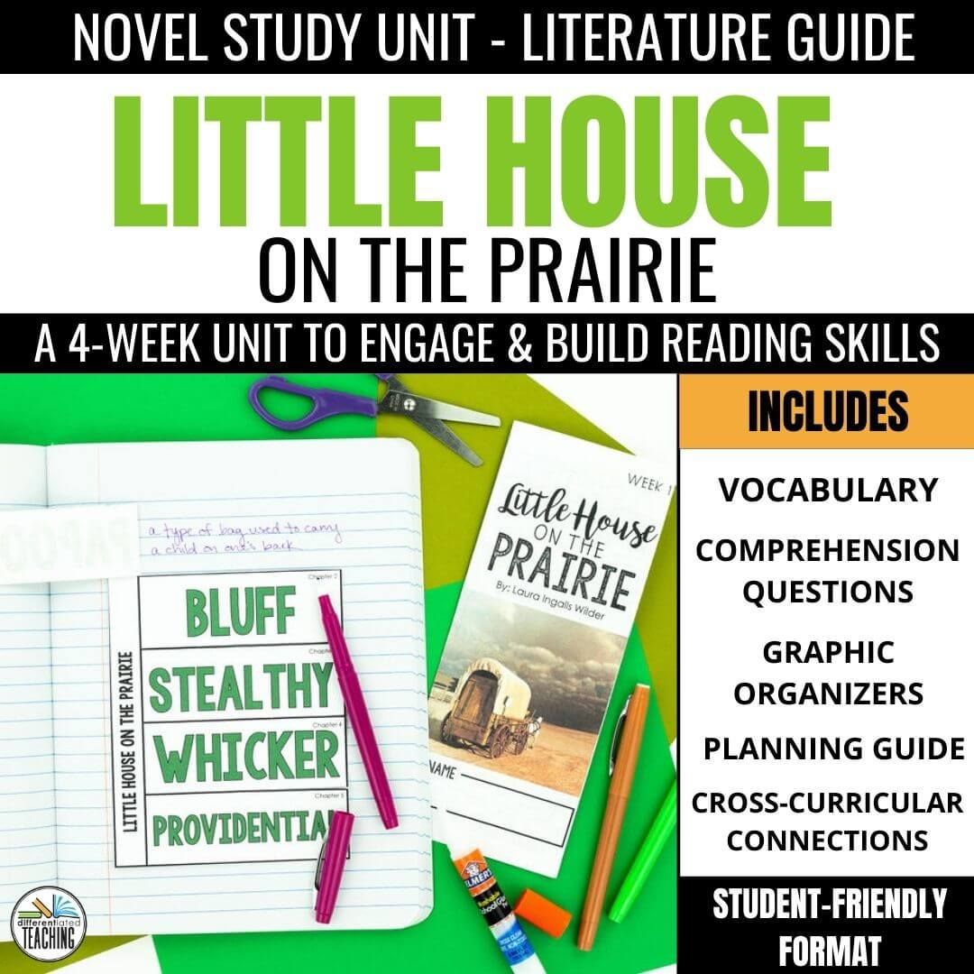 Little House on the Prairie Novel Study – Differentiated Teaching with ...