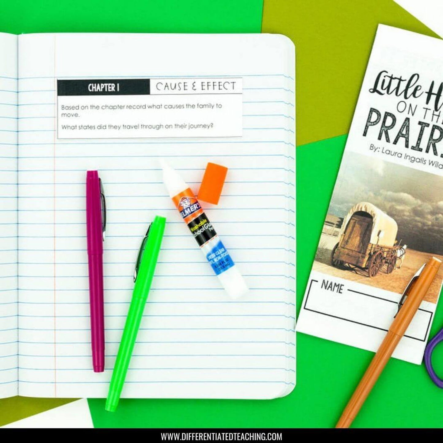 Little House on the Prairie Novel Study - Differentiated Teaching with Rebecca Davies