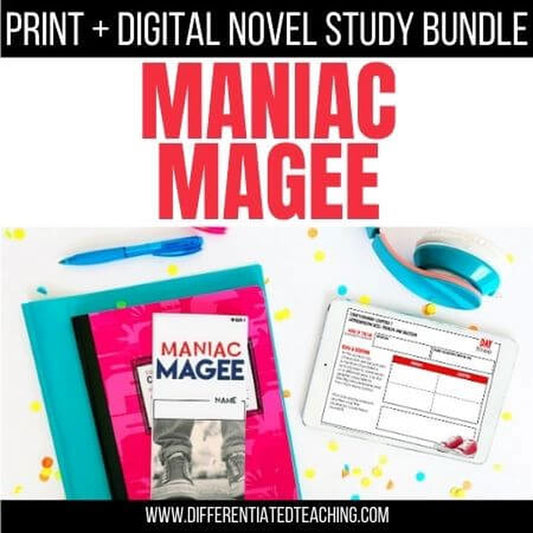 Maniac Magee Novel Study - Differentiated Teaching with Rebecca Davies
