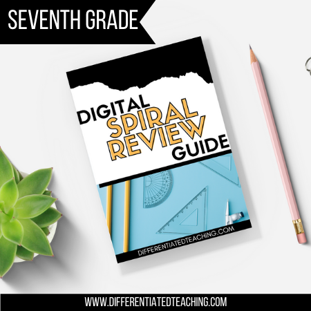 Math Spiral Review: A Full Year of No-Prep Daily Math Practice - Differentiated Teaching with Rebecca Davies