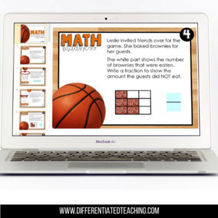 Math Test Prep Task Cards: A Basketball-themed Review Activity - Differentiated Teaching with Rebecca Davies