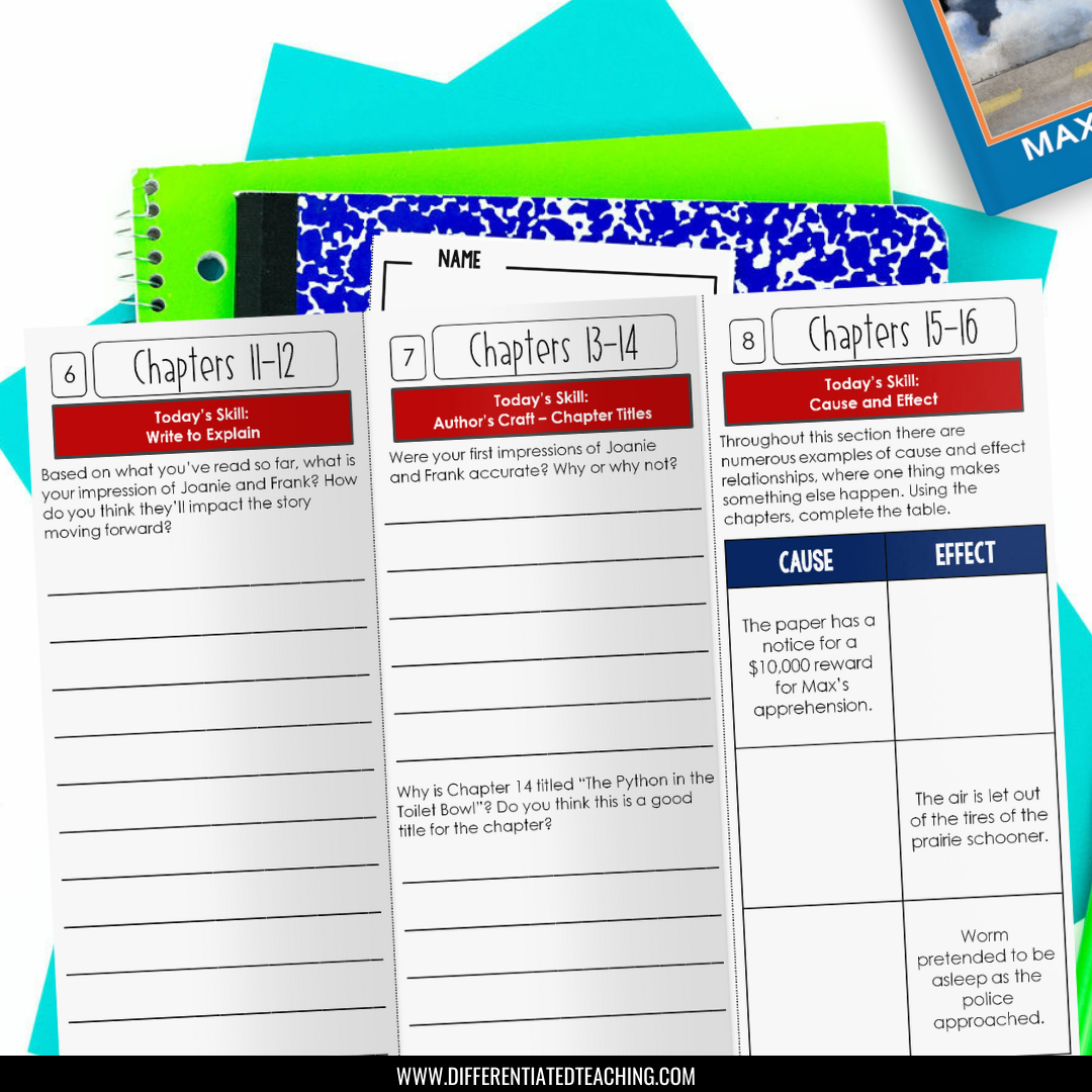 Max the Mighty Novel Study - Differentiated Teaching with Rebecca Davies