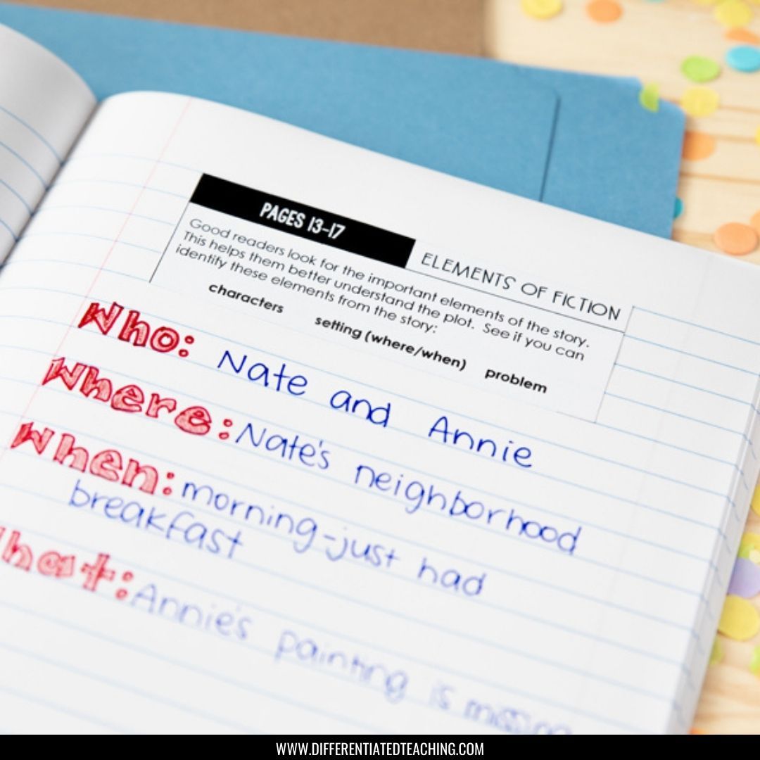Nate the Great Novel Study - Differentiated Teaching with Rebecca Davies