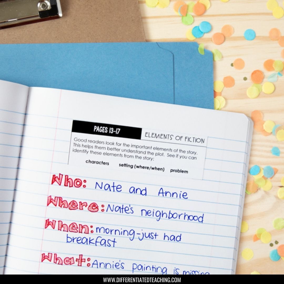 Nate the Great Novel Study - Differentiated Teaching with Rebecca Davies