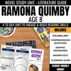 Ramona Quimby, Age 8 by Beverly Cleary Novel Study Unit