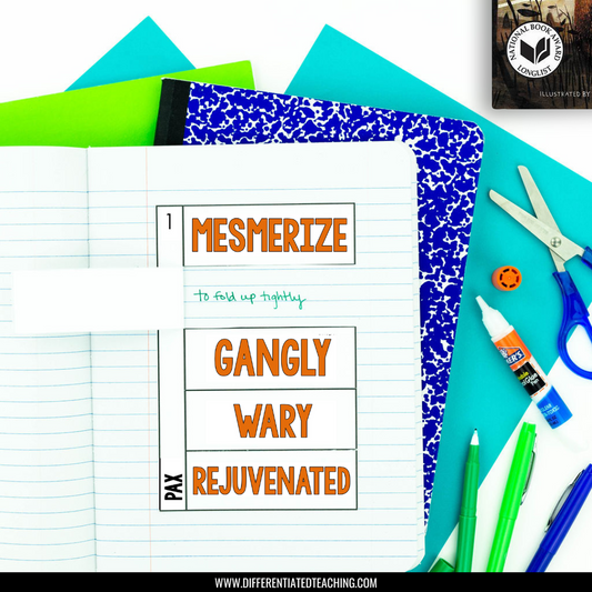 Pax Novel Study: Comprehension & Vocabulary for Sara Pennypacker's Book - Differentiated Teaching with Rebecca Davies