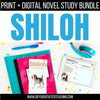 Shiloh Novel Study Unit: Print + Digital Bundle - Differentiated Teaching with Rebecca Davies