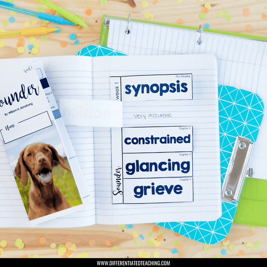 Sounder Novel Study - Differentiated Teaching with Rebecca Davies