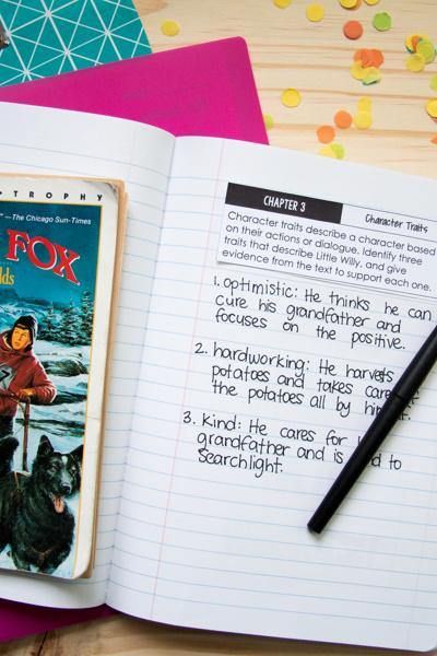 Stone Fox Novel Study - Differentiated Teaching with Rebecca Davies