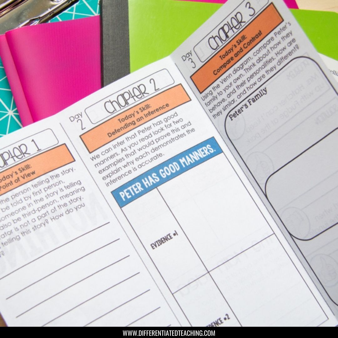 Tales of a Fourth Grade Nothing Novel Study - Differentiated Teaching with Rebecca Davies