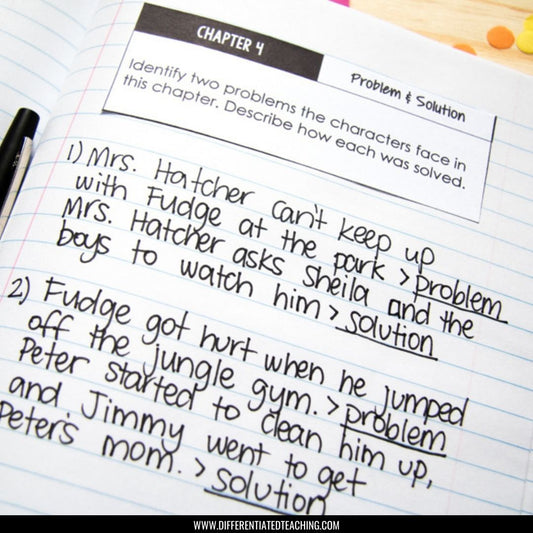 Tales of a Fourth Grade Nothing Novel Study - Differentiated Teaching with Rebecca Davies