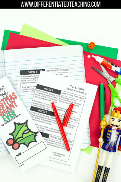 The Best Christmas Pageant Ever Novel Study - Differentiated Teaching with Rebecca Davies