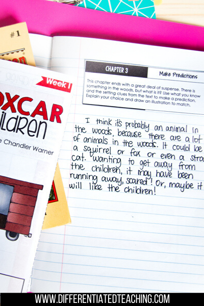 The Boxcar Children Novel Study - Differentiated Teaching with Rebecca Davies