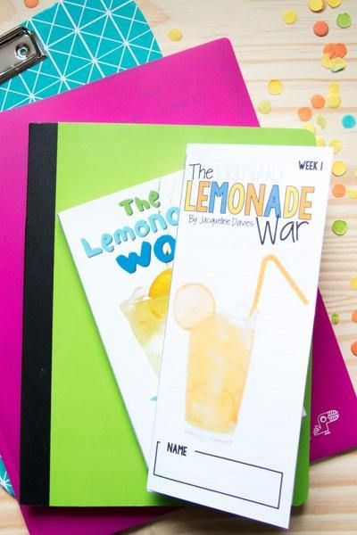 The Lemonade War Novel Study - Differentiated Teaching with Rebecca Davies