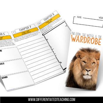 The Lion, the Witch, and the Wardrobe Novel Study - Differentiated Teaching with Rebecca Davies