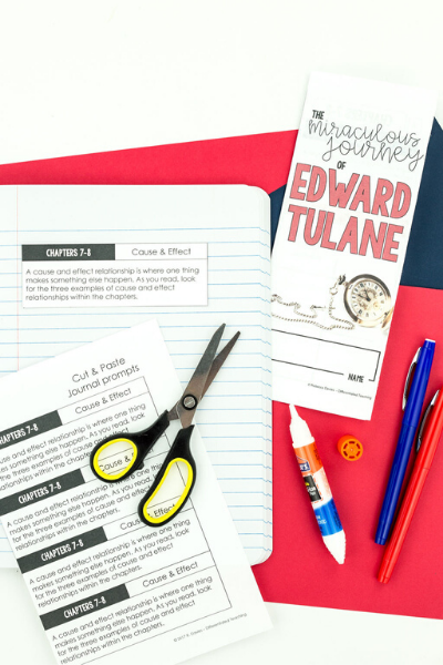 The Miraculous Journey of Edward Tulane Novel Study - Differentiated Teaching with Rebecca Davies