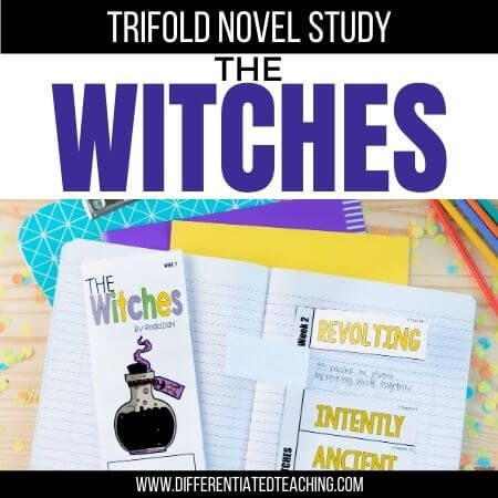 The Witches Novel Study - Differentiated Teaching with Rebecca Davies