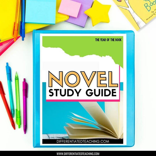 The Year of the Book Novel Unit - Differentiated Teaching with Rebecca Davies