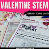 Valentine's Day STEM Challenge-Building Conversation Heart Towers