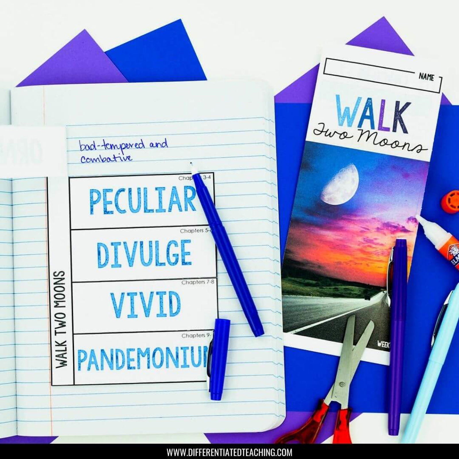 Walk Two Moons Novel Study - Differentiated Teaching with Rebecca Davies