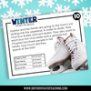 Winter Word Problems for 3rd grade: Story Problem Task Cards - Differentiated Teaching with Rebecca Davies