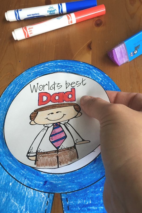World's Best Dad- A Fathers Day Writing Craft - Differentiated Teaching with Rebecca Davies