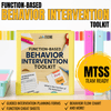 Behavior Intervention Plan Toolkit with Flow Chart & Documentation Forms