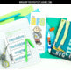 A flat lay featuring The BFG Book Unit: Novel Study Activities for The Big Friendly Giant Roald Dahl by Differentiated Teaching with Rebecca Davies—includes the book, worksheet, character bookmark, and study tools arranged on a white surface.
